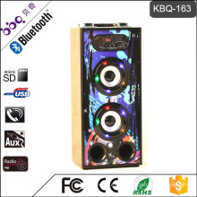 BBQ KBQ-163 10W 1200mAh CE Certificate Audio Input and Output Home Stereo Speakers with Microphone